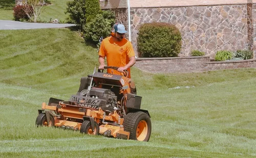 Commercial Lawn Mowing and Maintenance Service.